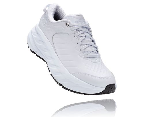 Hoka One One Bondi Sr Women's Road Running Shoes White | 9035861-XB